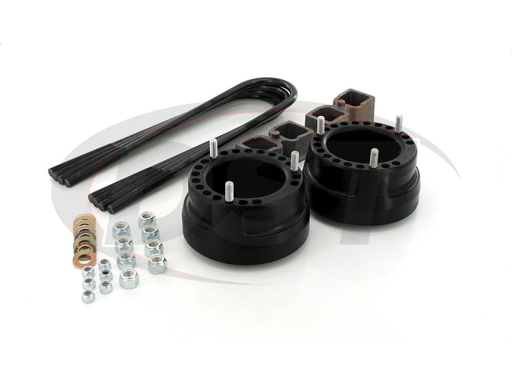 kc09131bk Front and Rear Suspension Lift - 2 Inch