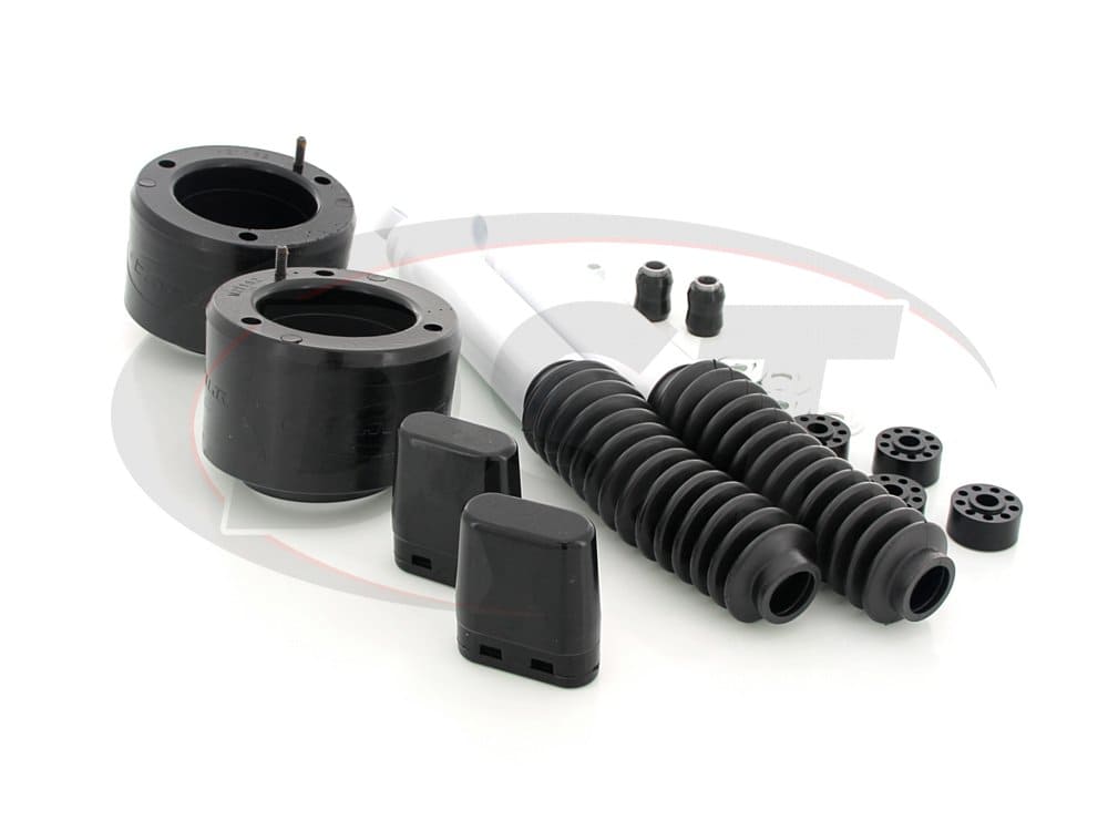 kc09137bk Front Leveling Kit with Shocks - 2 inch