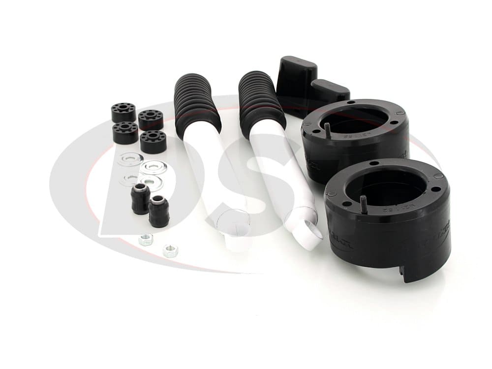kc09138bk Front Leveling Kit with Shocks - 2 inch