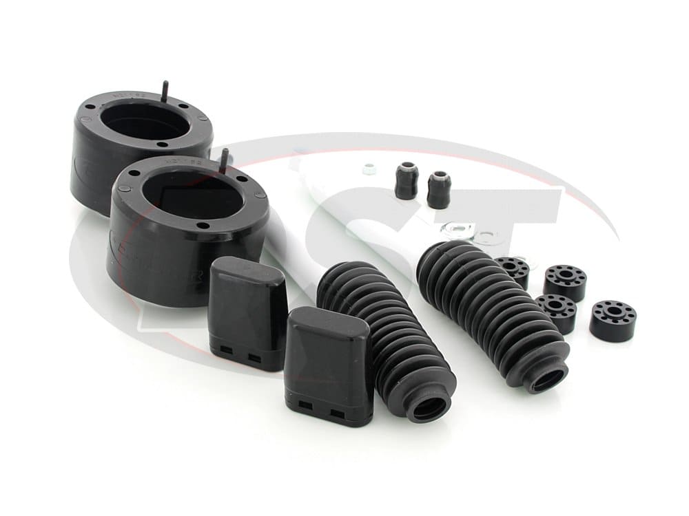 kc09138bk Front Leveling Kit with Shocks - 2 inch