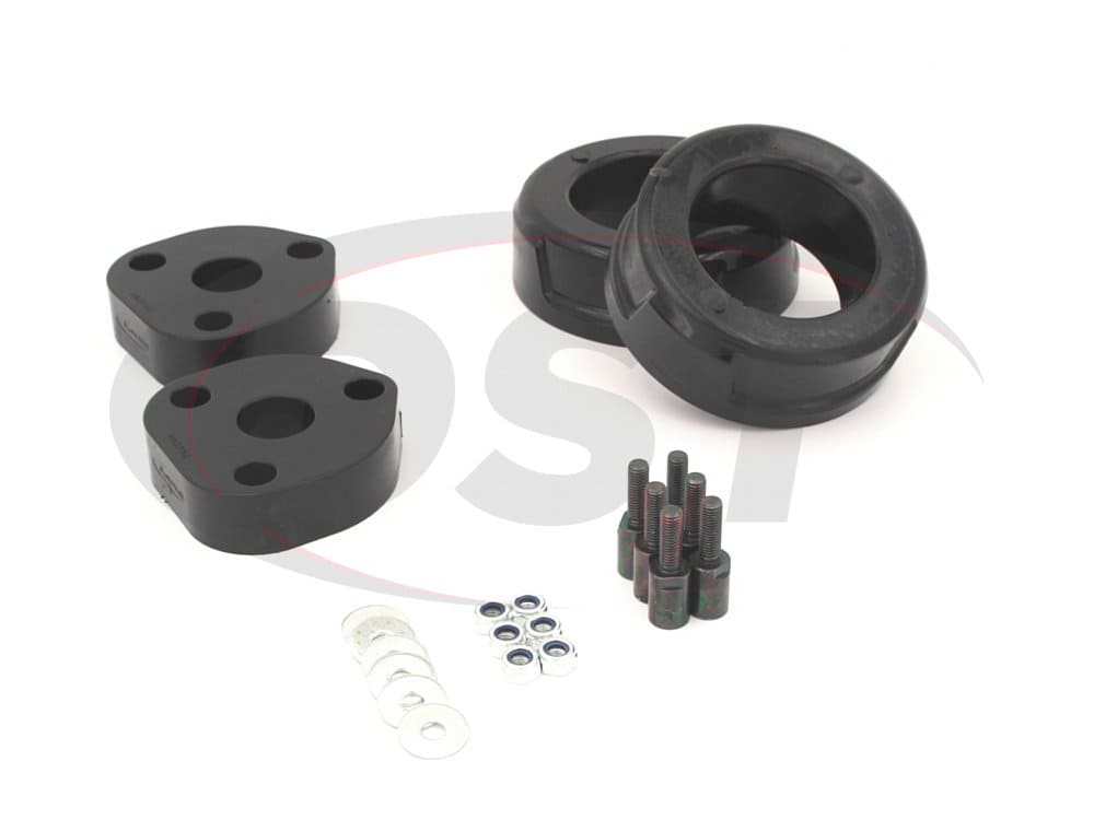 kc09139bk Coil Spring Spacers 2.5 Inch Front and Rear