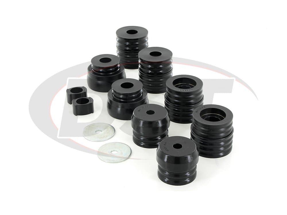 Compatible With FORD Explorer Sport Base models 2001-2005 Polyurethane/Pu Complete 22 Piece Front & Rear Body Cab Mount Bushing Kit with Washers AUTOACER 