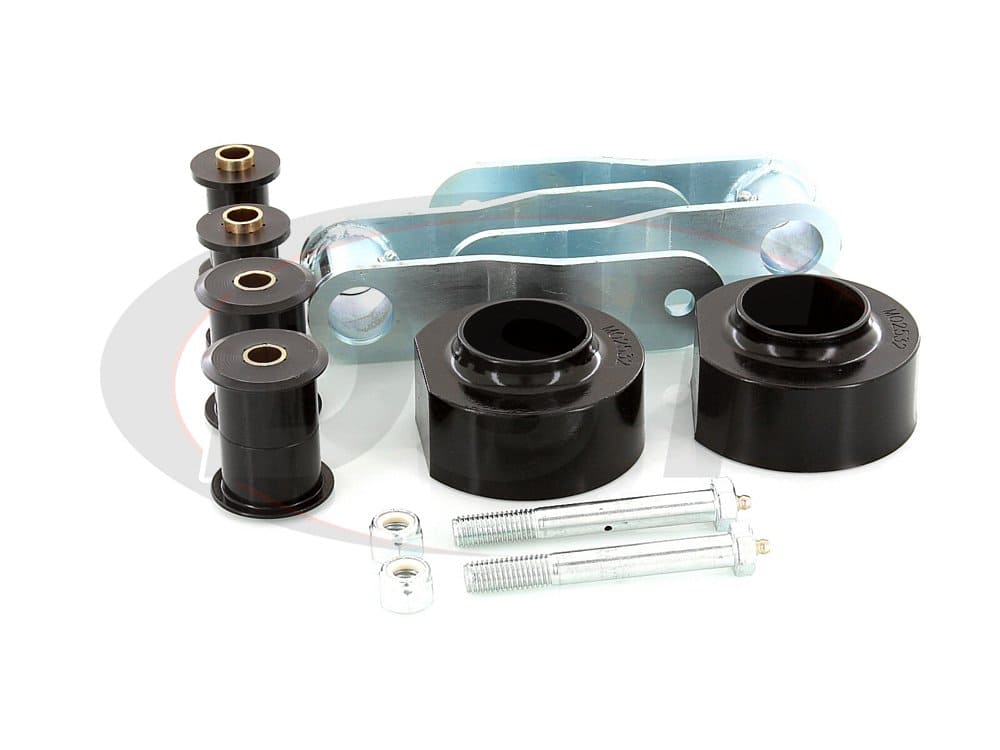 kj09105bk Suspension Lift Kit Combo - 1-3/4 Inch Front and 1 Inch Rear